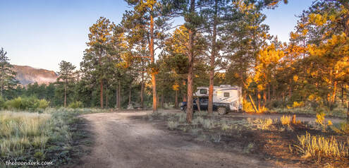 boondocking in the national forestPicture