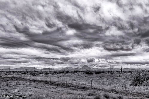 cloudy day in Phoenix Arizona Picture