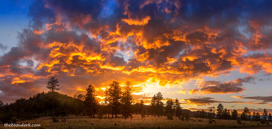 Boondocking sunset Colorado  Picture