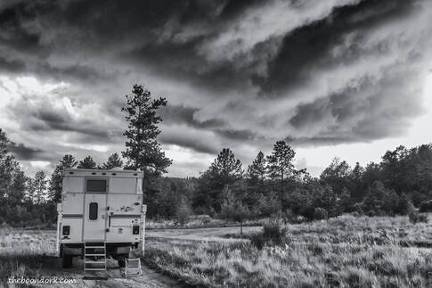 Boondocking thunderstorm Colorado  Picture